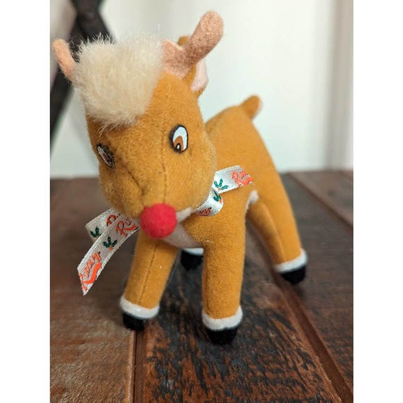 Rudolph The Red Nosed Reindeer Plush- Christmas Decor - Picture 2 of 7